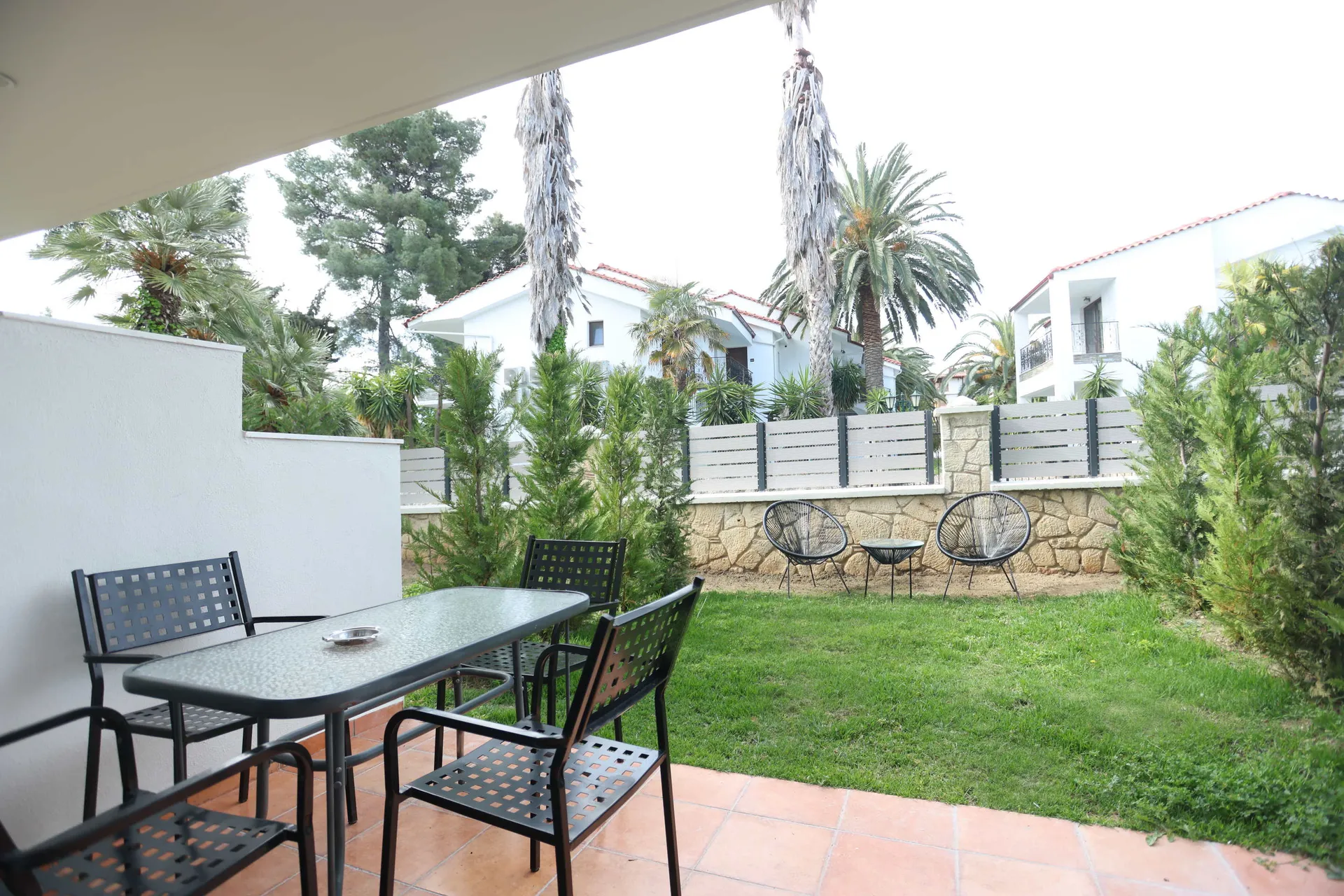 Tiara Holidays - Danae Comfort Living - Comfort Studio with terrace terasa i bašta